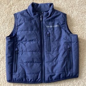 Vineyard Vines blue vest. Size 2T.